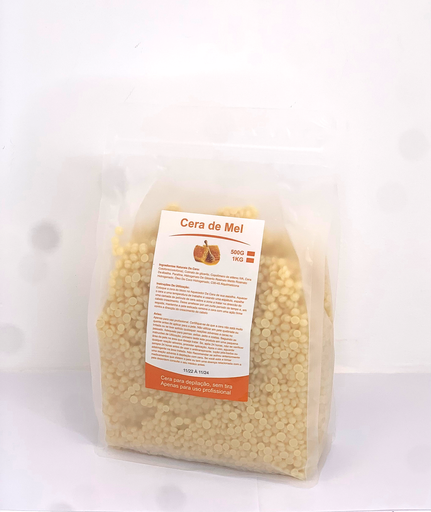 [CERA GRANULADA DE MEL 1kG] CERA DEPILATORIA GRANULADA NATURAL