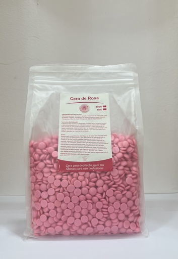 [CERA GRANULADA ROSA 1KG] CERA GRANULADA ROSA 1KG