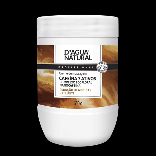 [CREME DE MASSAGEM CAFEINA 7 ATIVOS] CREME MASSAGEM REDUTOR CAFEÍNA 7 ATIVOS