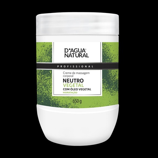 [CREME DE MASSAGEM NEUTRO  COM OLEO VEGETAL] CREME DE MASSAGEM NEUTRO  COM OLEO VEGETAL