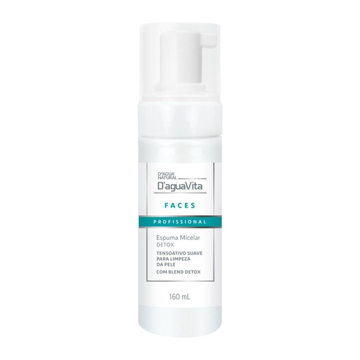 [ESPUMA MICELAR DETOX D agua Natural] ESPUMA FACIAL DETOX
