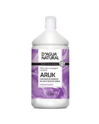 [OLEO DE MASSAGEM D'AGUA ARUK] OLEO DE MASSAGEM PERFUMADO ARUK D'AGUA
