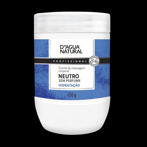 [CREME DE MASSAGEM NEUTRO HIDRATACAO SEM PERFUME] CREME MASSAGEM HIDRATACAO NEUTRO