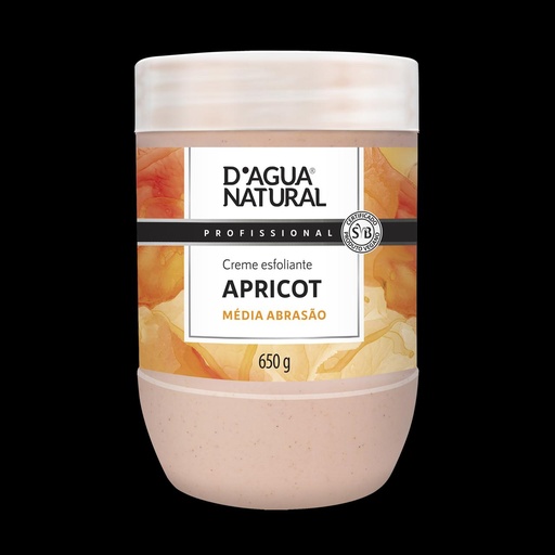 [CREME EXFOLIANTE MEDIA APRICOT D Água Natural] EXFOLIANTE MÉDIO ABRASAO