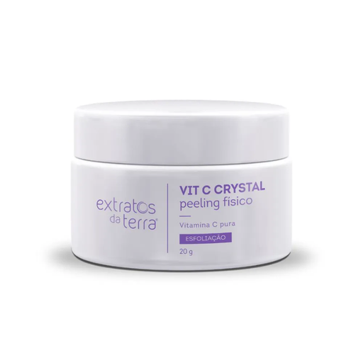 [PEELING FISICO VITAMINA C CRYSTAL  20G EXTRATO DA TERRA] PEELING FISICO VITAMINA C CRYSTAL  20G