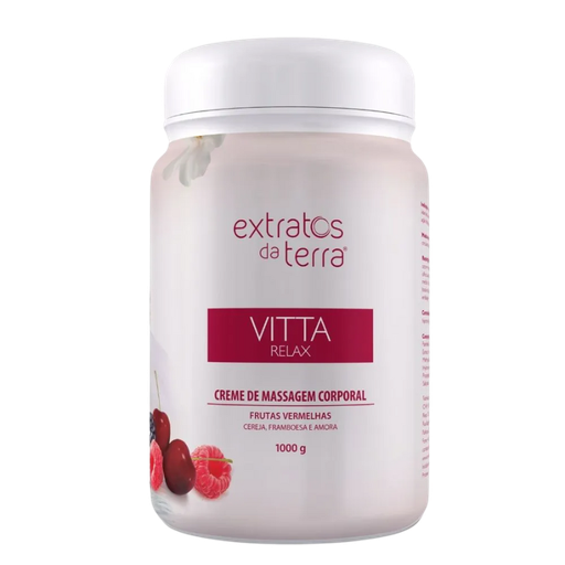 [CREME DE MASSAGEM C. RELAX F.VERMELHAS EXTRATO DA TERRA] CREME DE MASSAGEM C. RELAX F.VERMELHAS